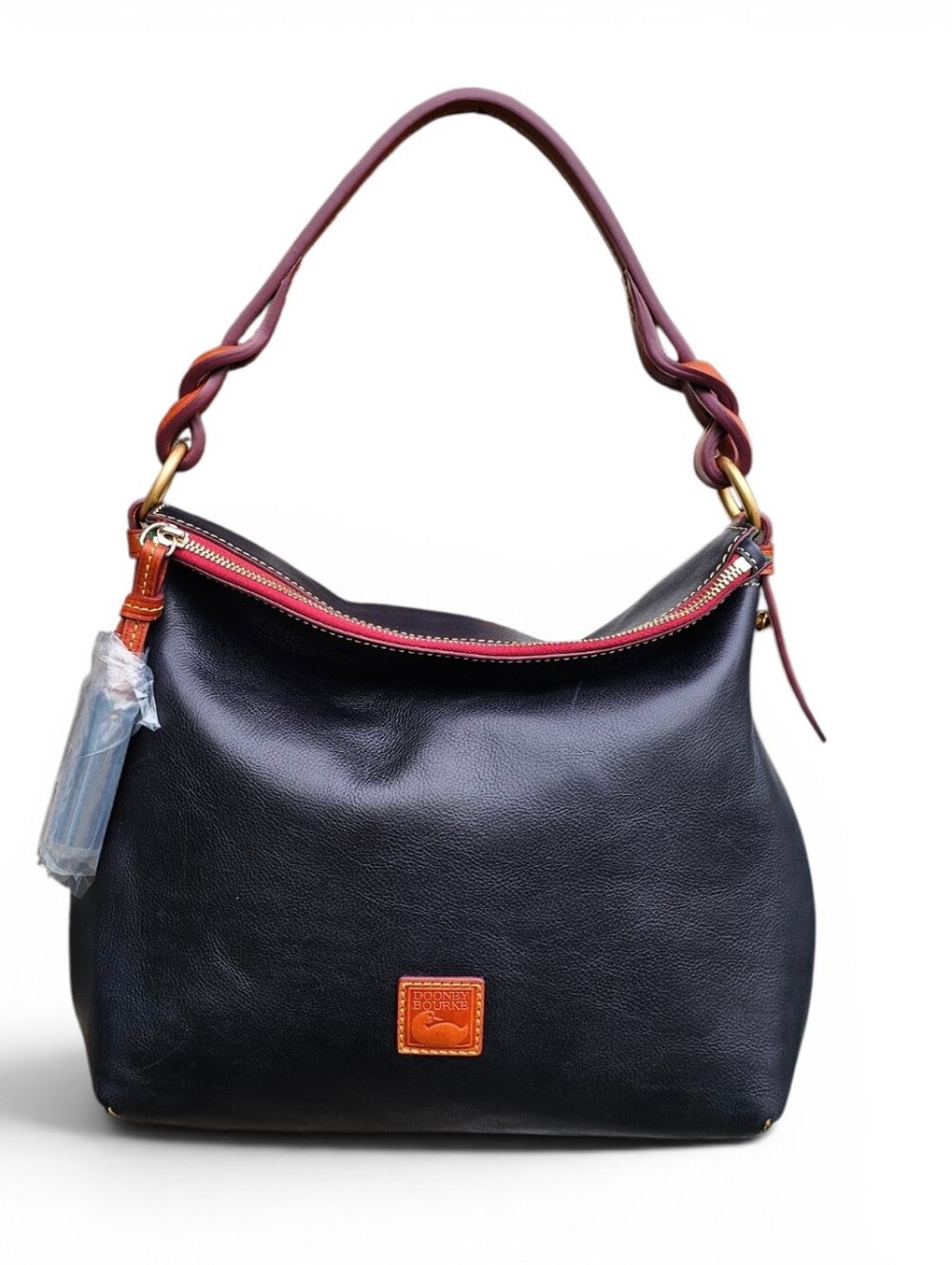 Dooney & Bourke Florentine Twist Strat Hobo Bag - Picture 1 of 8